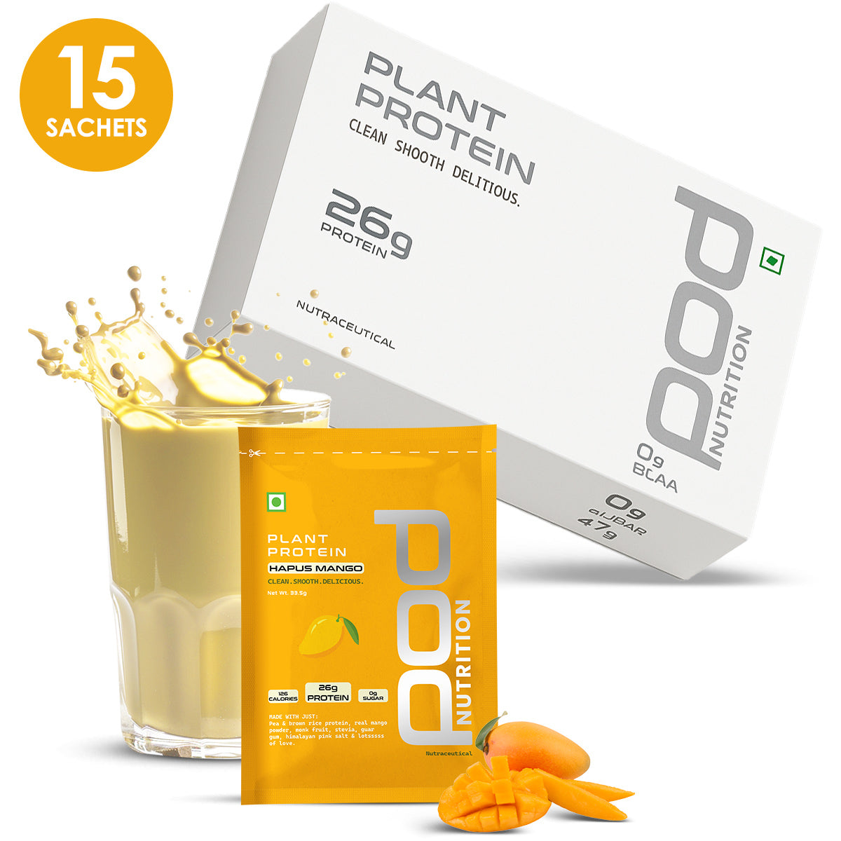 Hapus Mango Sachets (pack size 15 and 28) Test