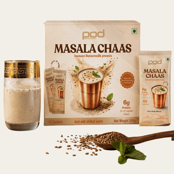 Masala Chaas with 6g protein - Instant Buttermilk Premix