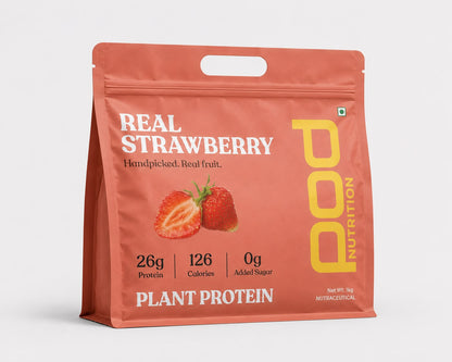 Real Strawberry Pouch